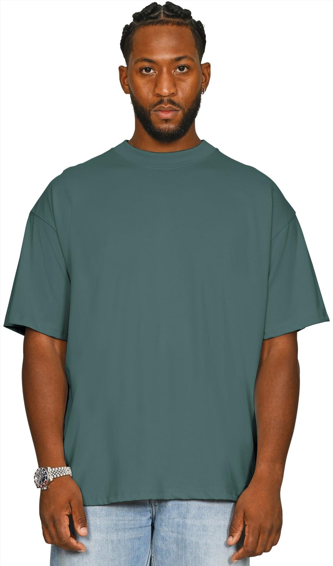 CRBT500 - Casual Premium Combed 220 Oversize Extended Neck Tee