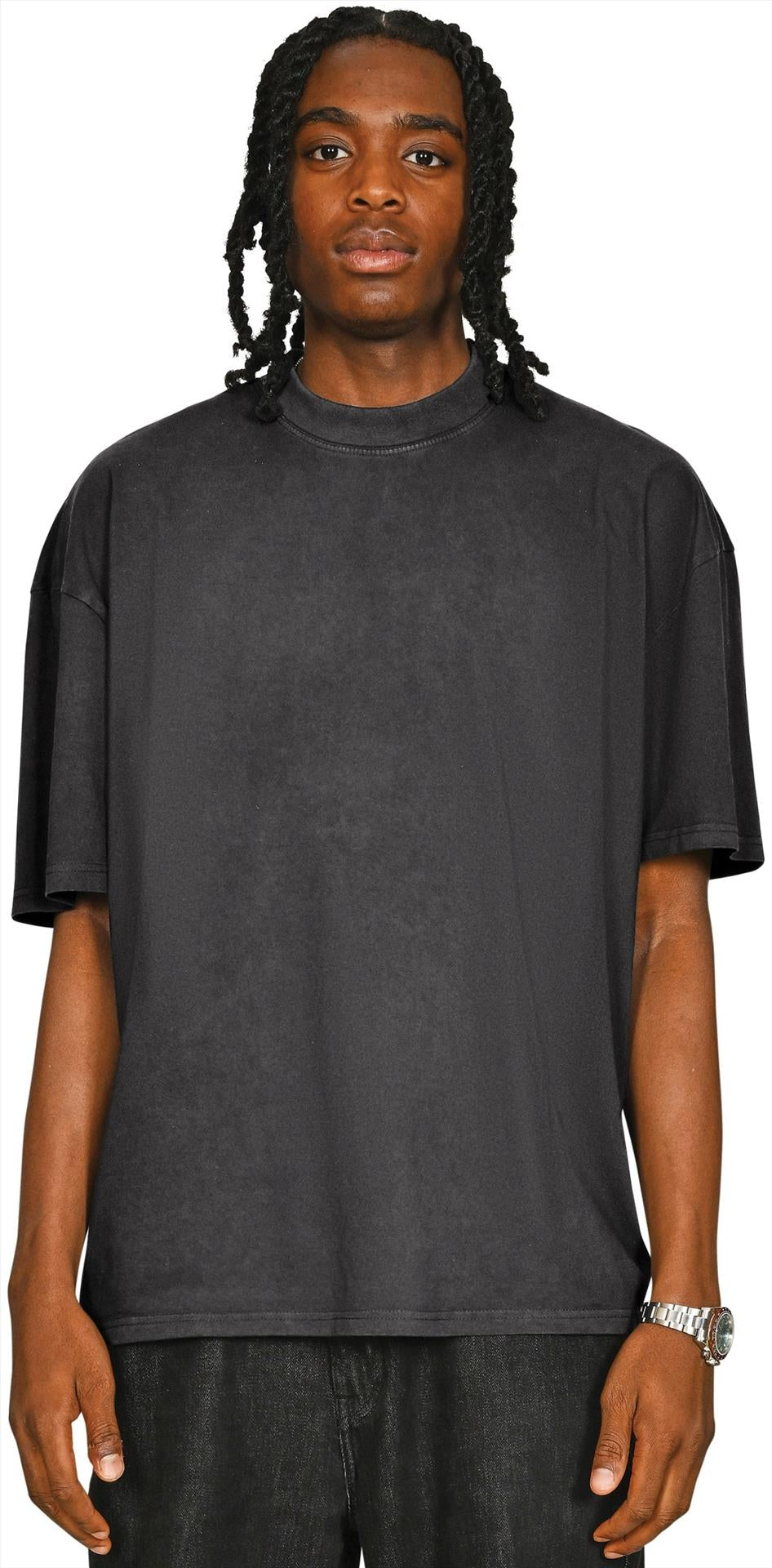 CRBTAC400 - Casual Core Combed 180 Acid Oversize Extended Neck Tee