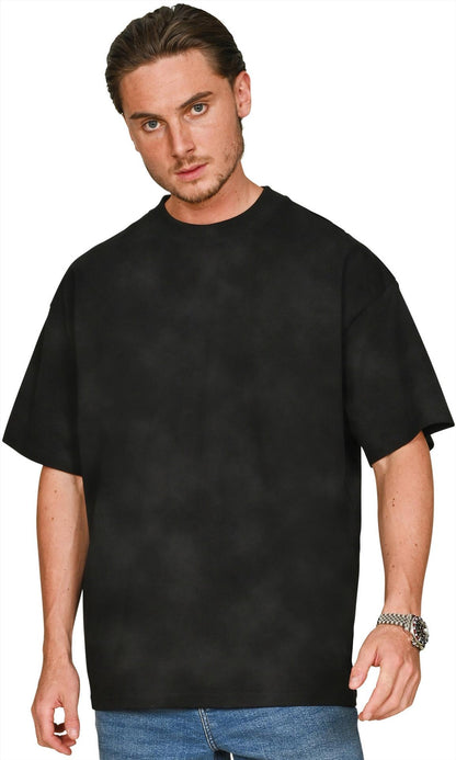 CRBTAC500 - Casual Premium Combed 220 Acid Oversize Extended Neck Tee
