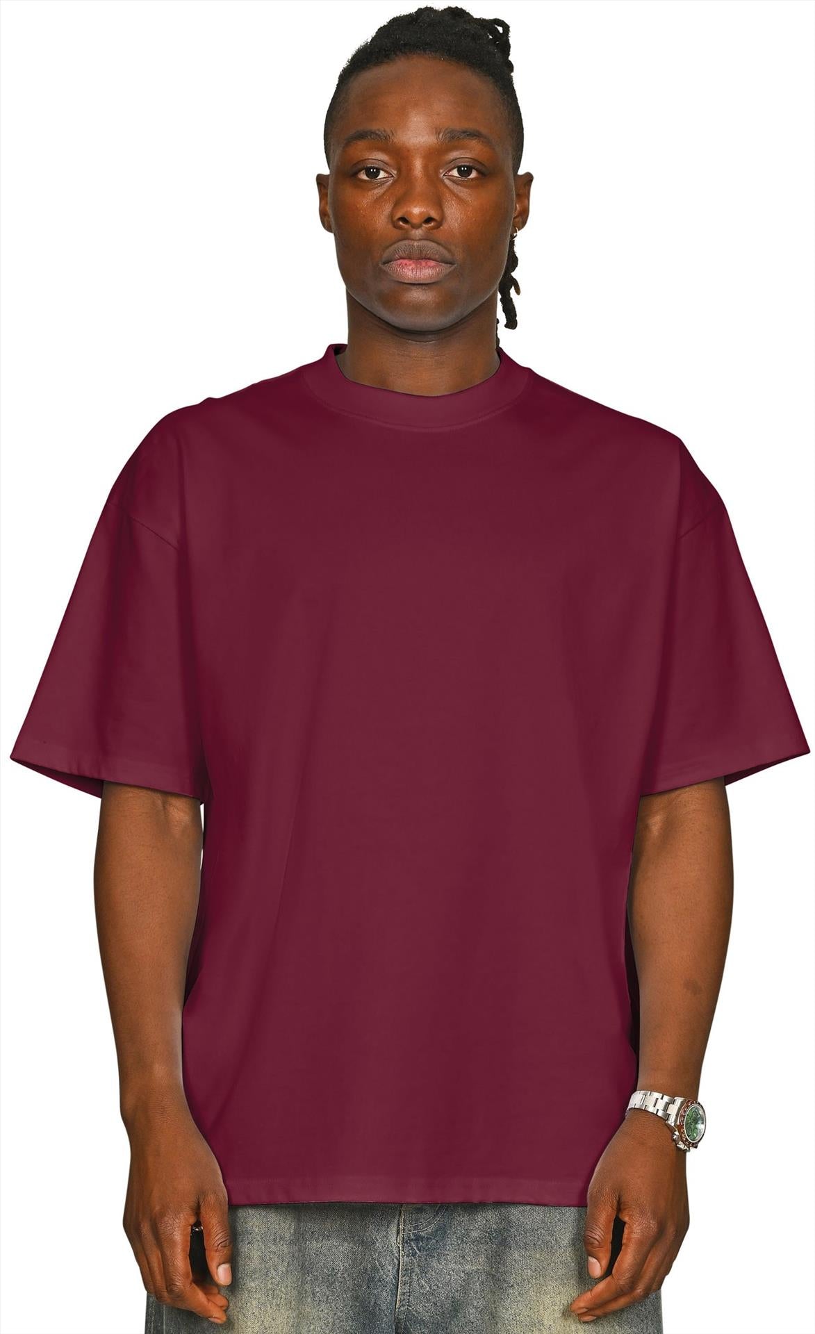 CRT4000 - Casual Supreme Organic Combed 350 Oversize Extended Neck Tee