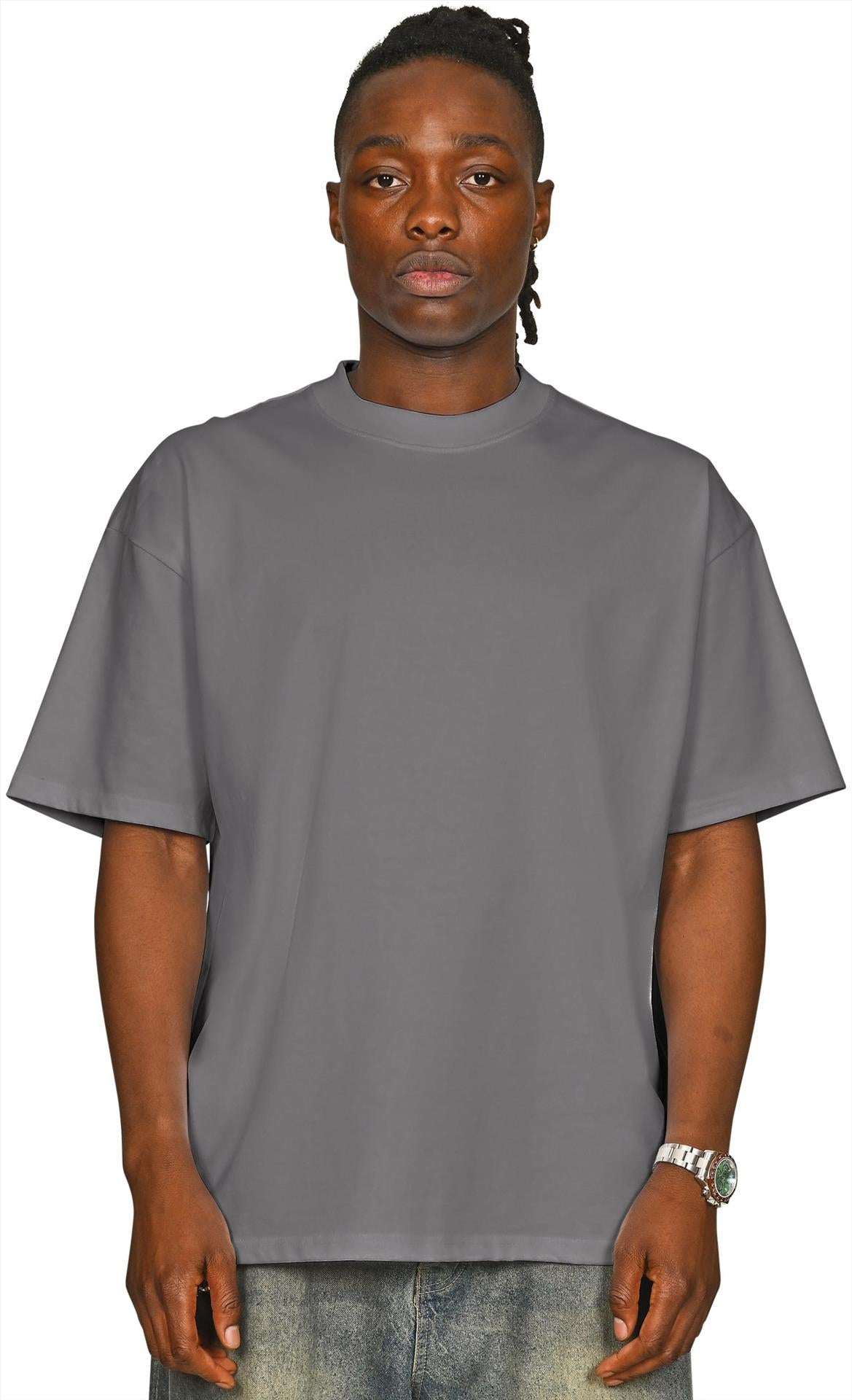 CRT4000 - Casual Supreme Organic Combed 350 Oversize Extended Neck Tee