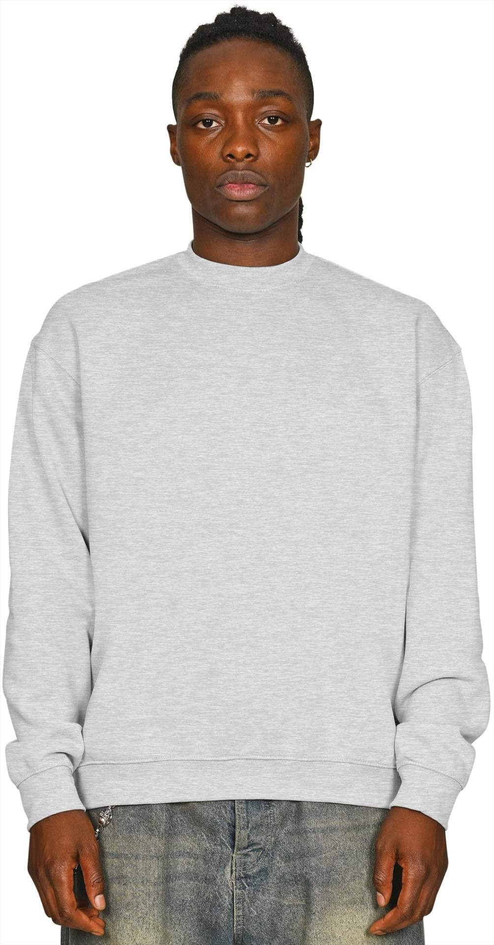 CRBSW400 - Casual Premium Combed 330 Oversize Extended Neck Sweat