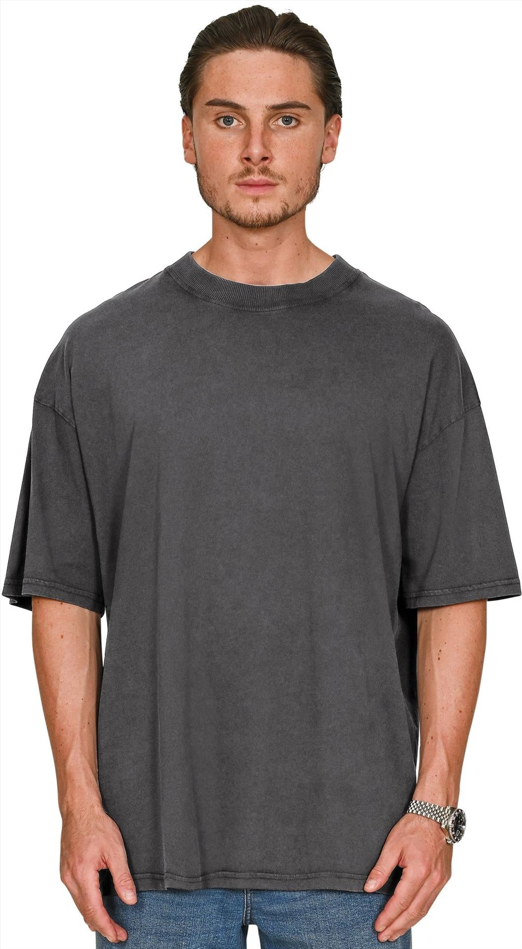 CRBTAC300 - Casual Core Combed 180 Acid Oversize Tee