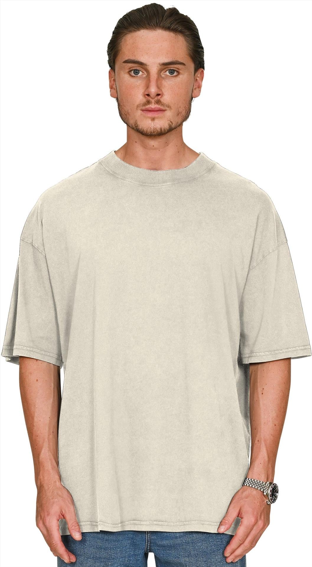 CRBTAC300 - Casual Core Combed 180 Acid Oversize Tee
