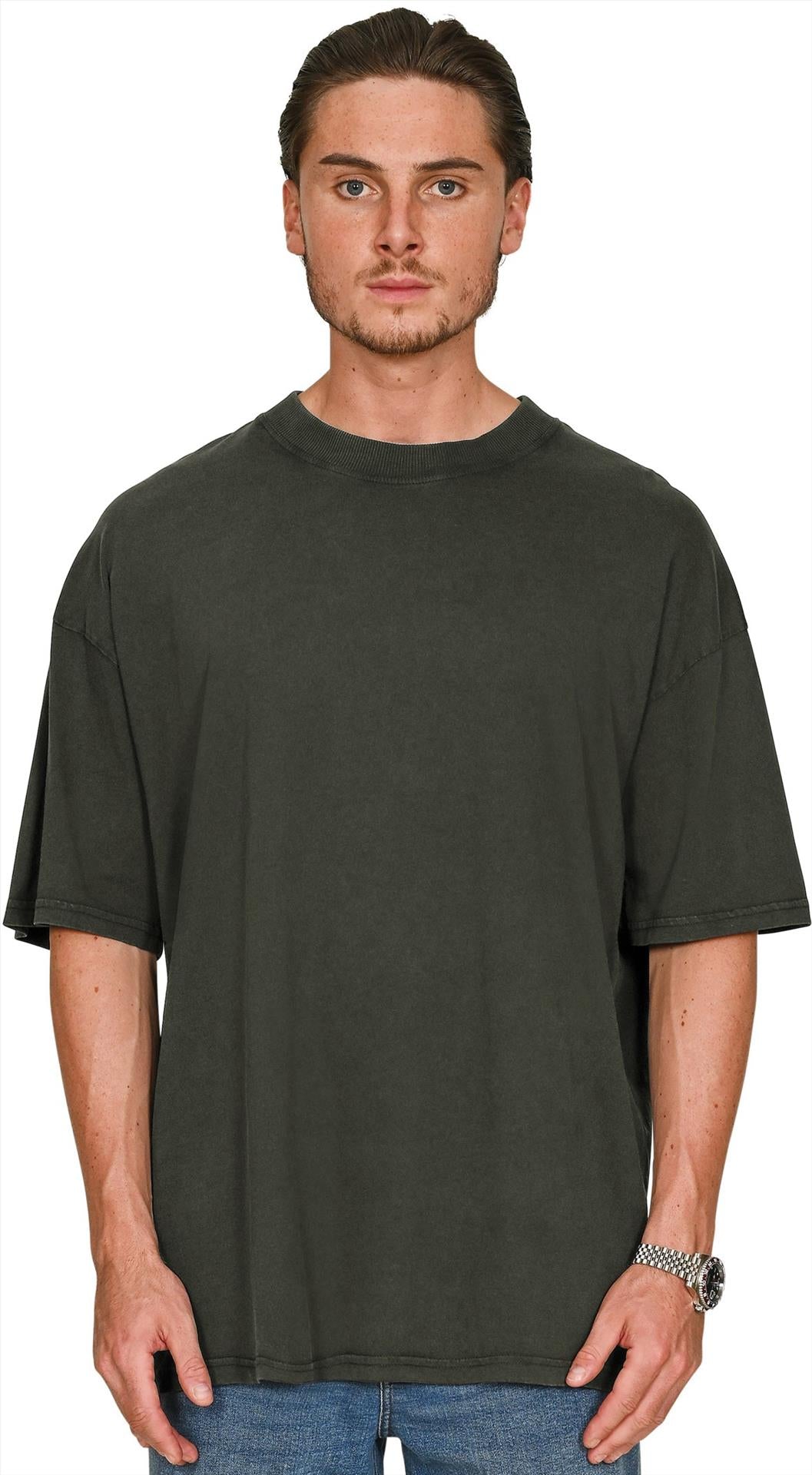 CRBTAC300 - Casual Core Combed 180 Acid Oversize Tee