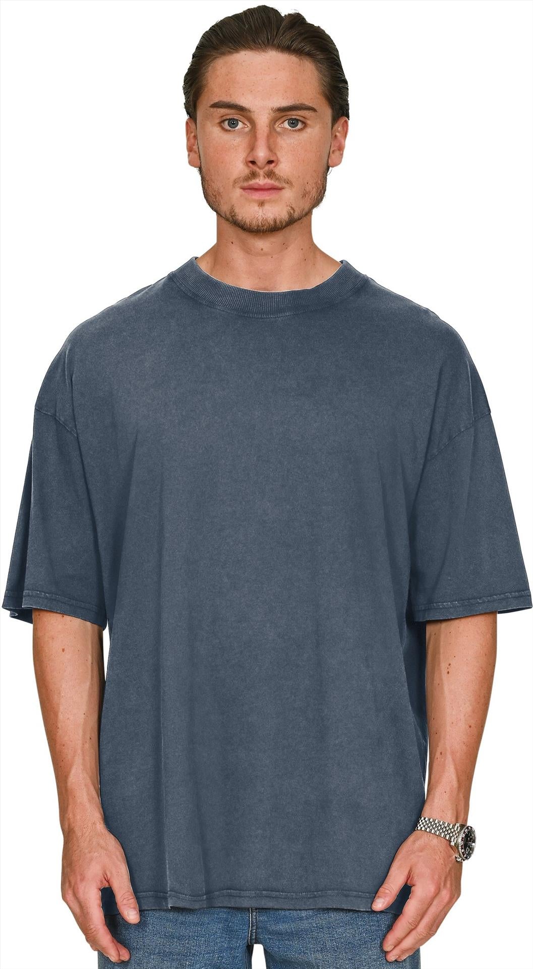 CRBTAC300 - Casual Core Combed 180 Acid Oversize Tee