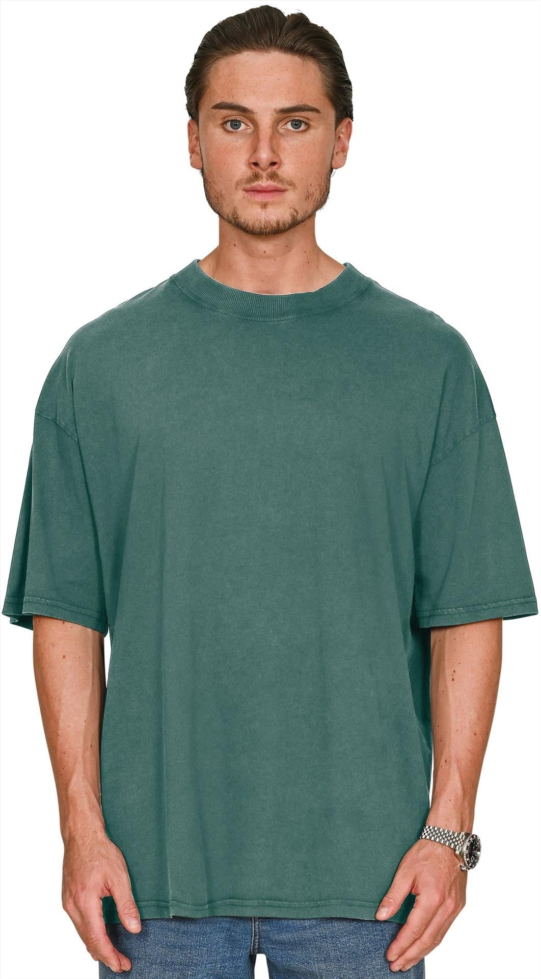 CRBTAC300 - Casual Core Combed 180 Acid Oversize Tee
