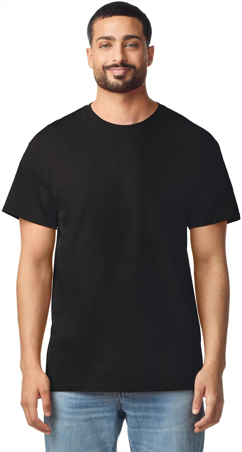 G30NLB0 - Gildan Light Cotton No Label Open End 150 Regular Tee Adult