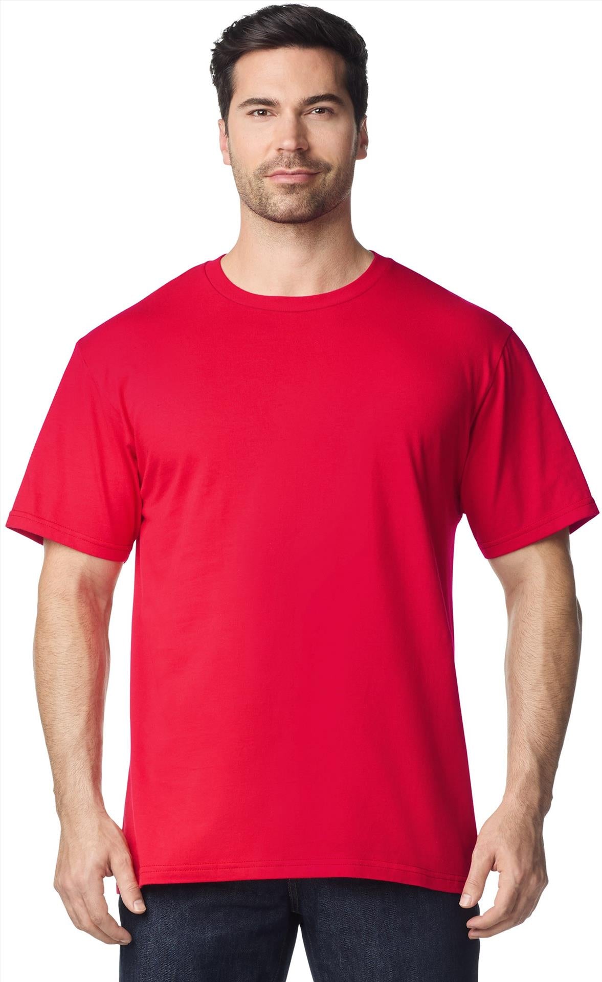 G65ENLB0 - Gildan Softstyle Midweight No Label Ringspun 185 Regular Tee Adult
