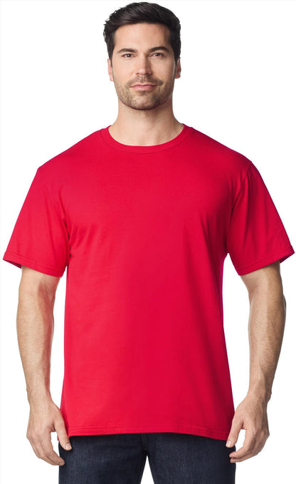 G65ENLB0 - Gildan Softstyle Midweight No Label Ringspun 185 Regular Tee Adult