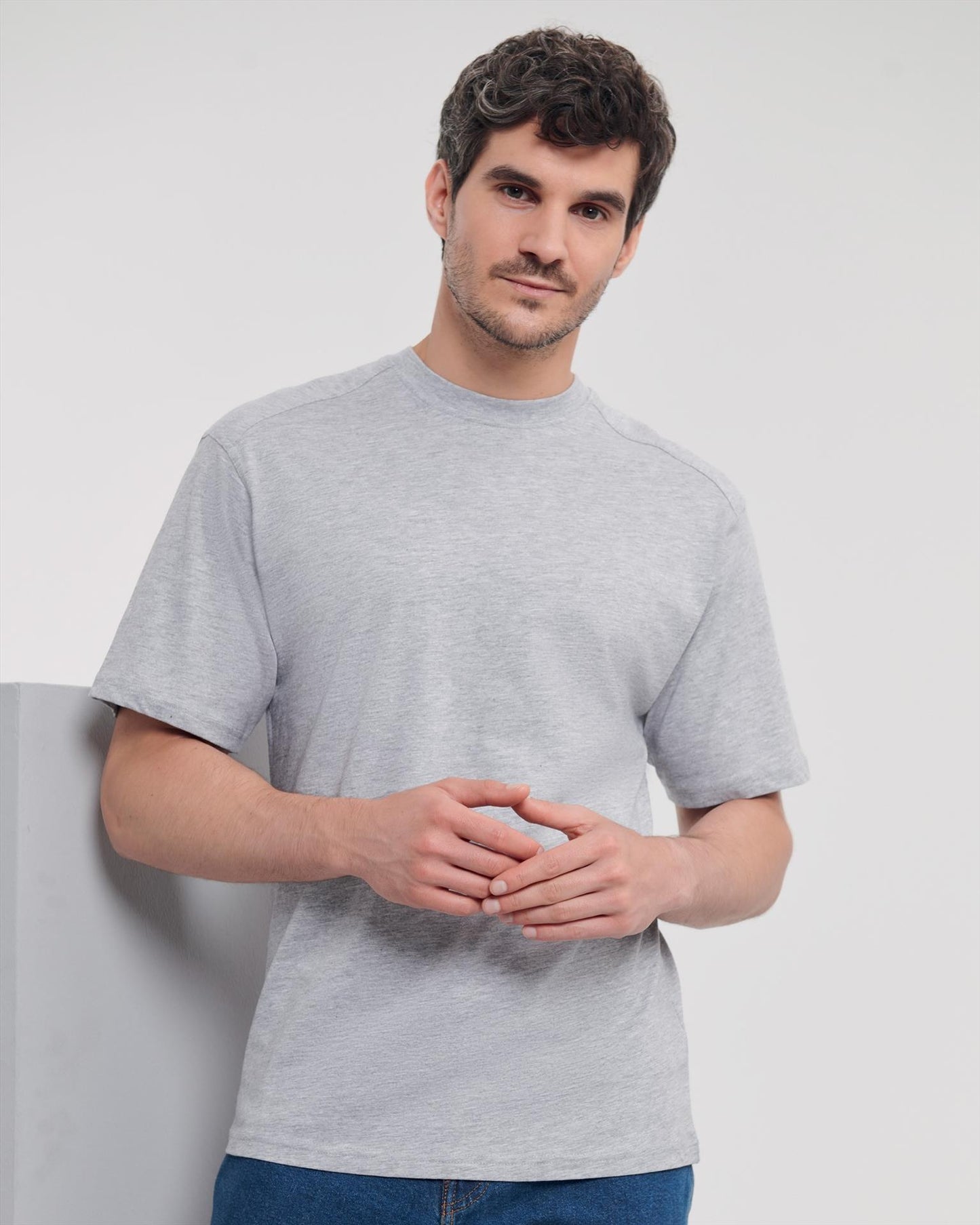 R010M - Russell Athletic Heavy Duty Workwear Combed 180 Regular Fit Tee Adult