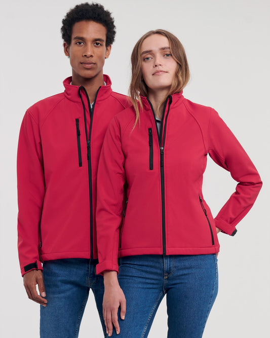 R140M - Russell Athletic 340 Softshell F/Z Adult