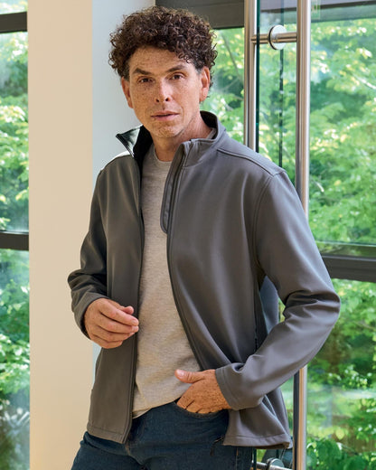 R420M - Russell Athletic Essential 290 Softshell F/Z Adult