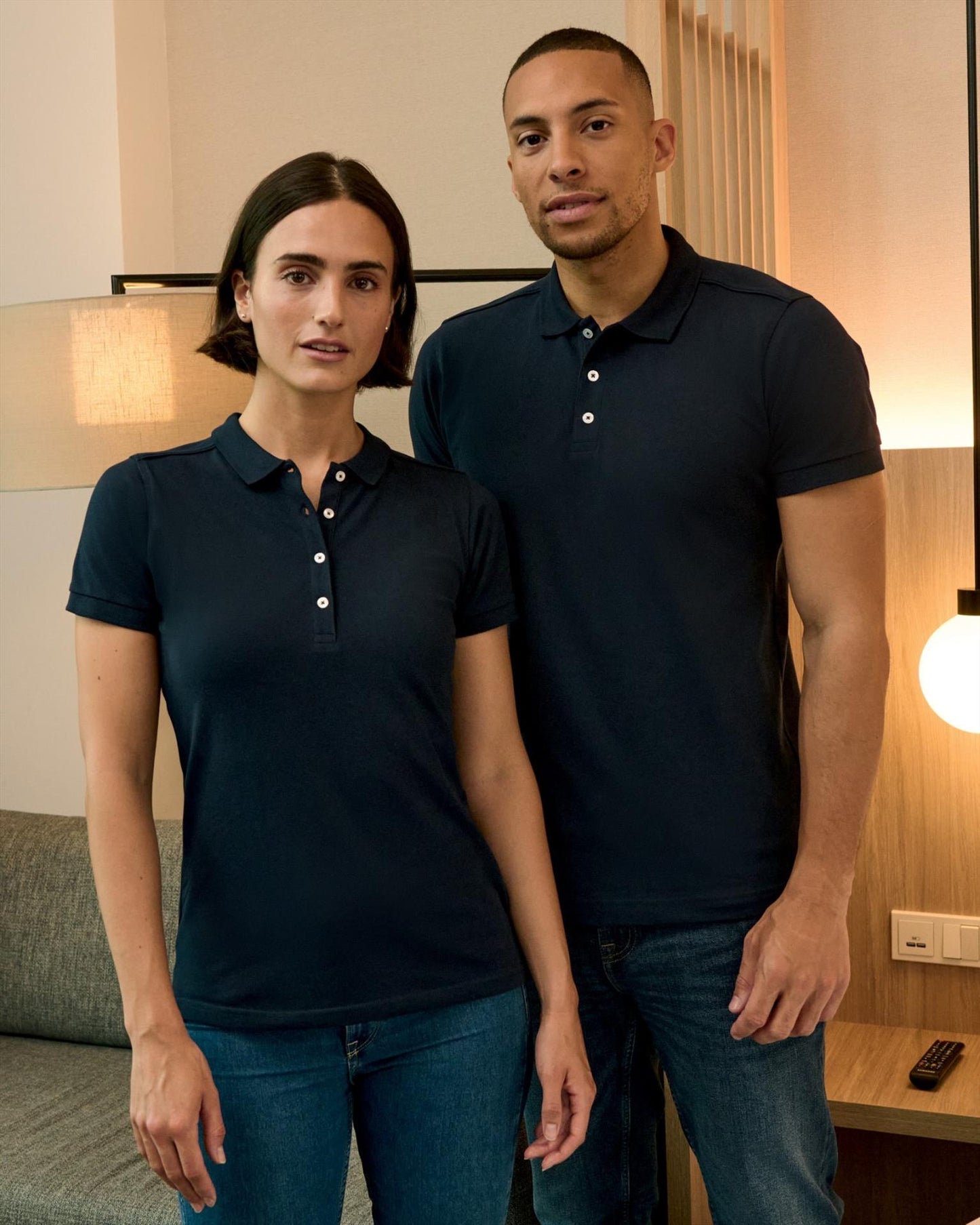 R566M - Russell Athletic Stretch Combed 210 Fitted Polo Adult
