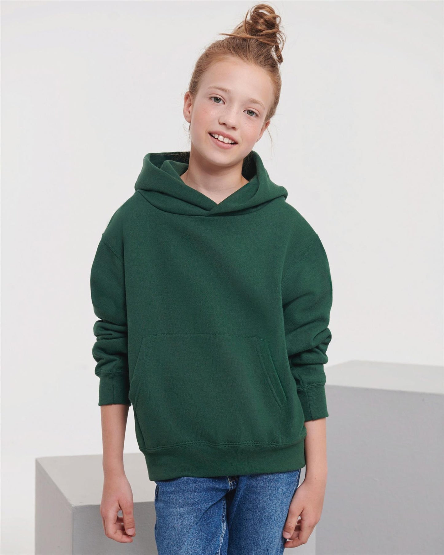 R575B - Russell Athletic Combed 295 Regular Fit Hood Kids