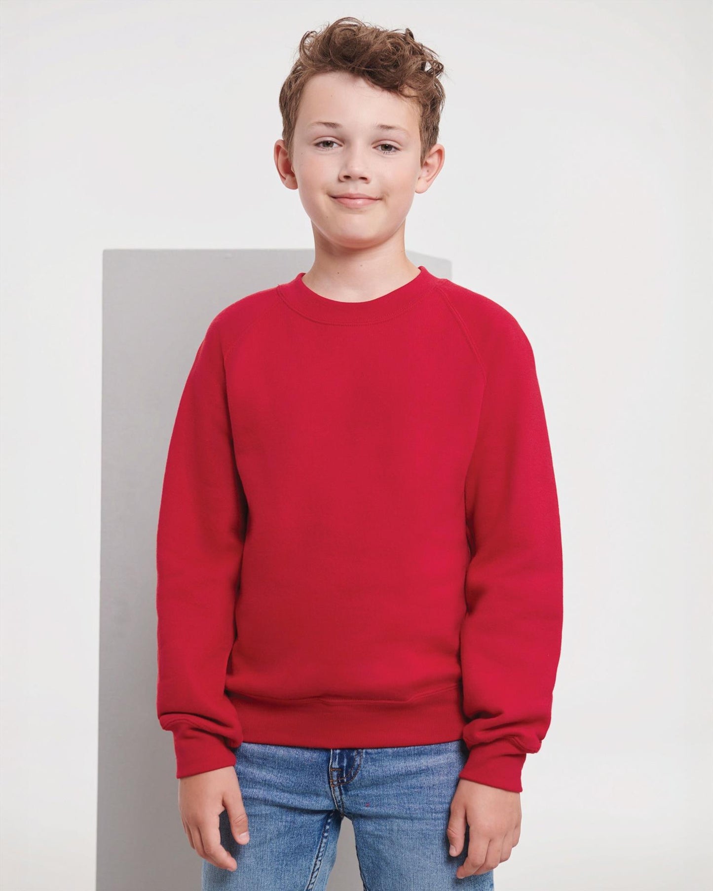 R762B - Russell Athletic Classic Combed 295 Regular Fit Sweat Kids