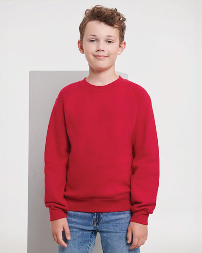 R762B - Russell Athletic Classic Combed 295 Regular Fit Sweat Kids