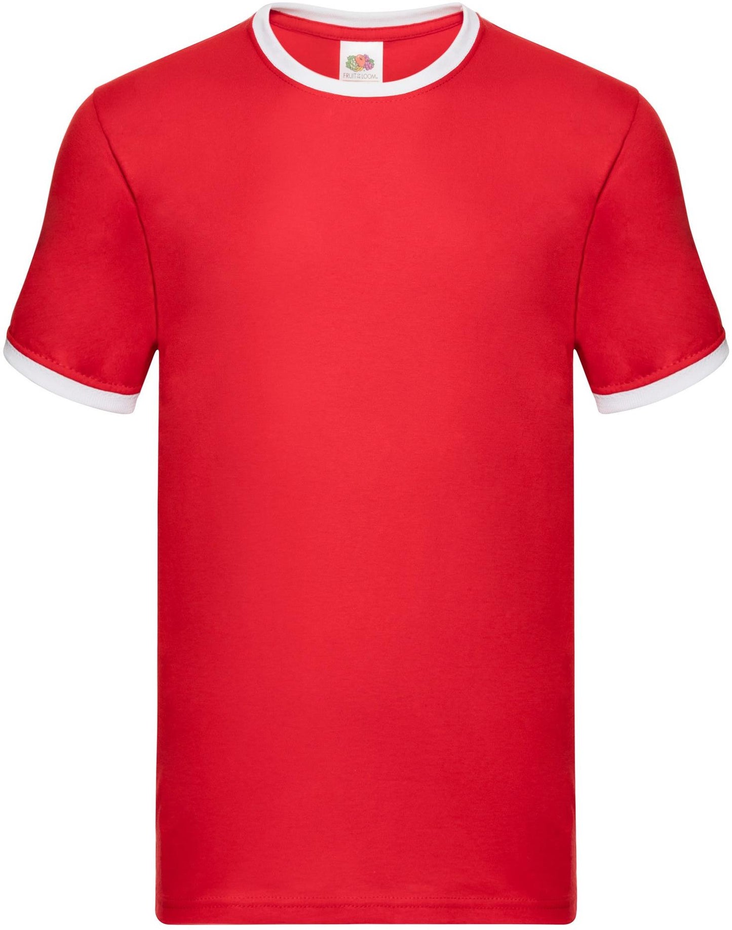 F61168 - FotL Valueweight Open End 165 Regular Fit Ringer Tee Adult