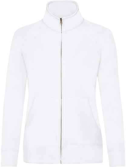F62116 - FotL Premium Open End 280 Regular Fit Full Zip Sweat Ladies