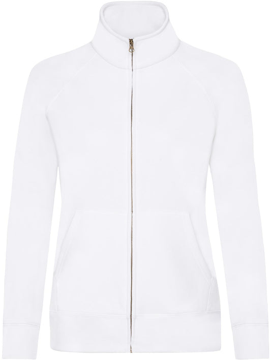 F62116 - FotL Premium Open End 280 Regular Fit Full Zip Sweat Ladies