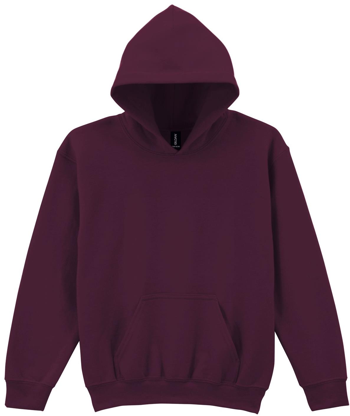 G18500B - Gildan Heavy Blend Open End 280 Regular Hood Kids