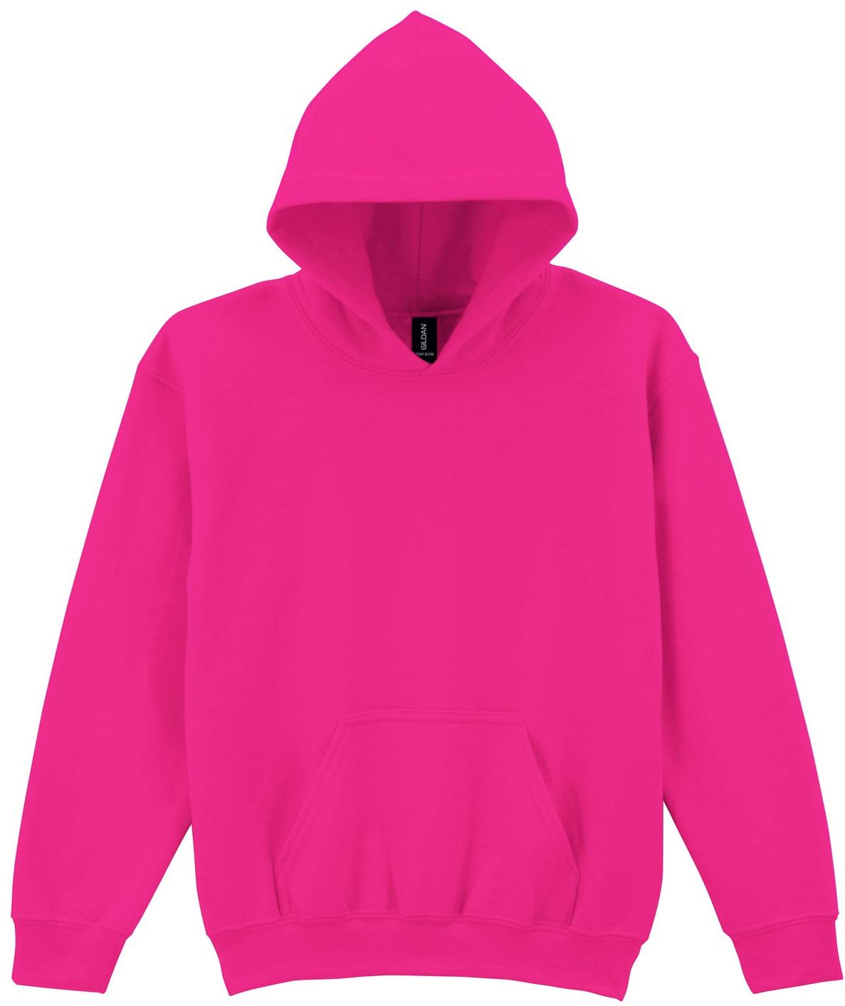 G18500B - Gildan Heavy Blend Open End 280 Regular Hood Kids