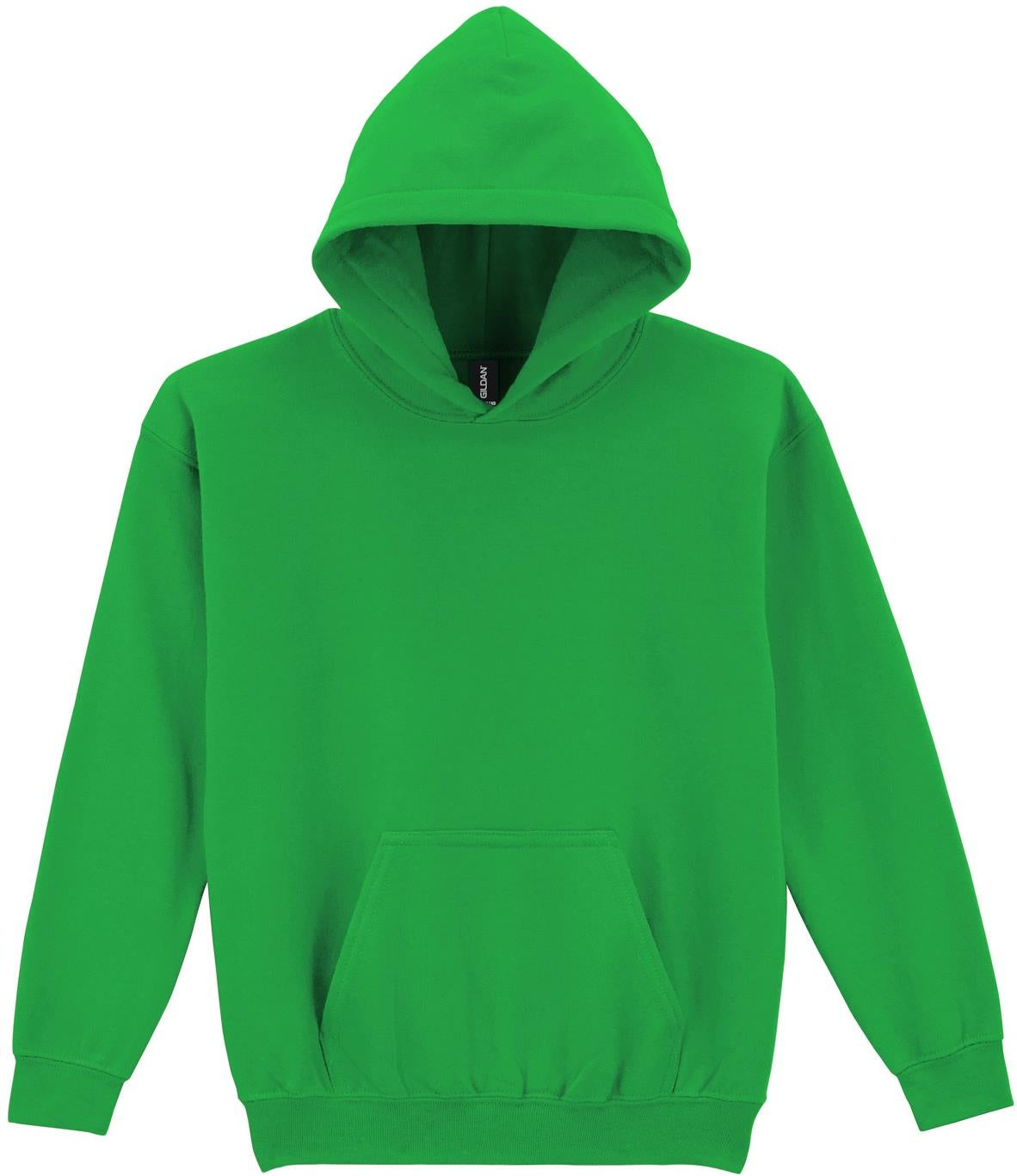 G18500B - Gildan Heavy Blend Open End 280 Regular Hood Kids