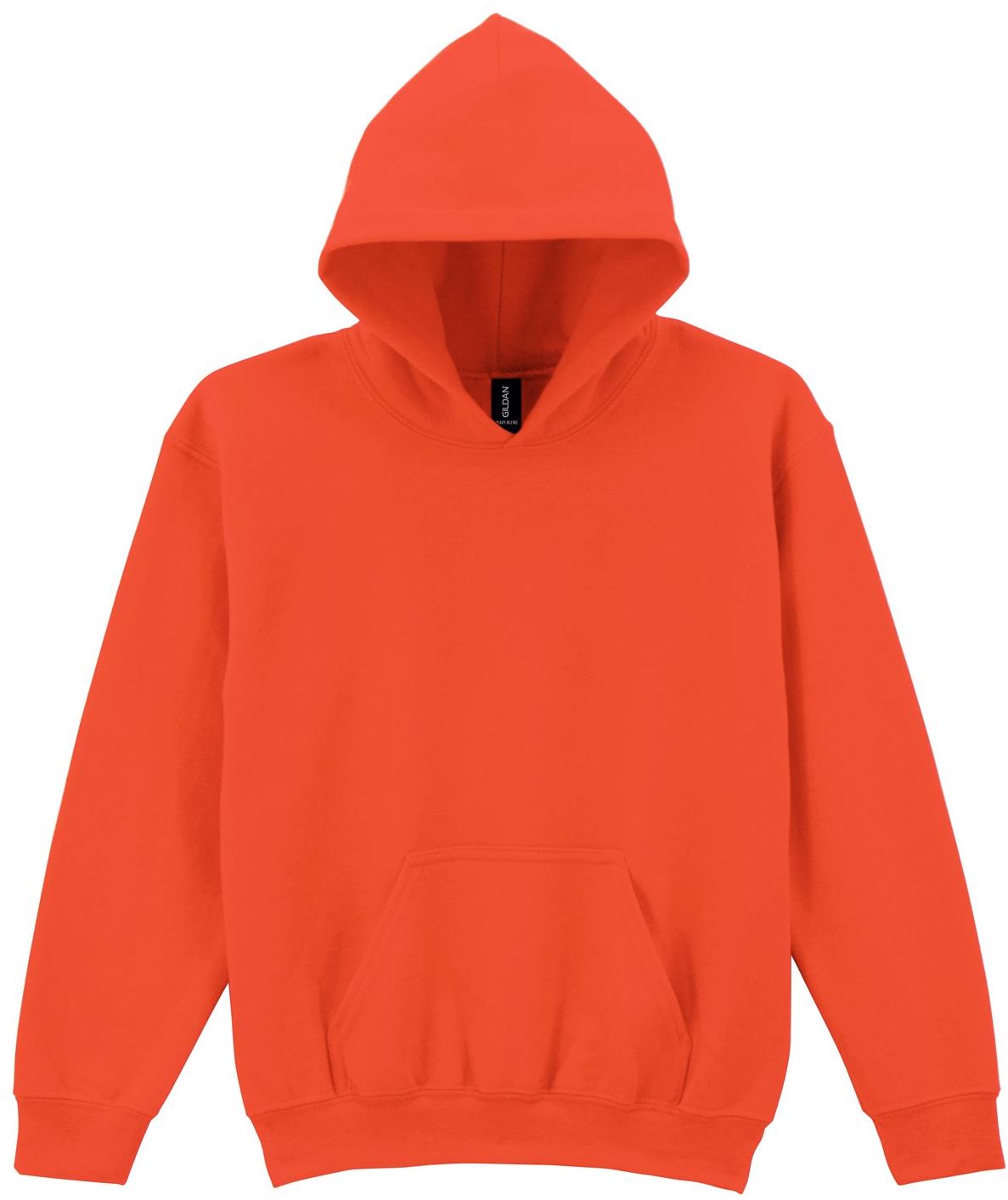 G18500B - Gildan Heavy Blend Open End 280 Regular Hood Kids