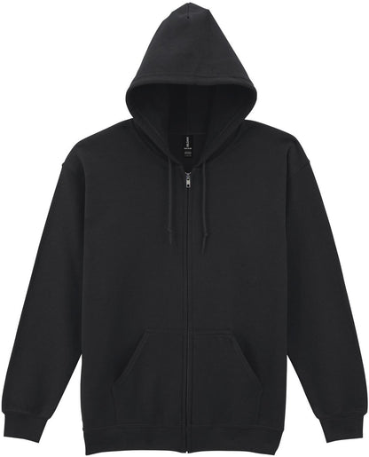 G18600 - Gildan Heavy Blend Open End 280 Regular Zip Hood Adult