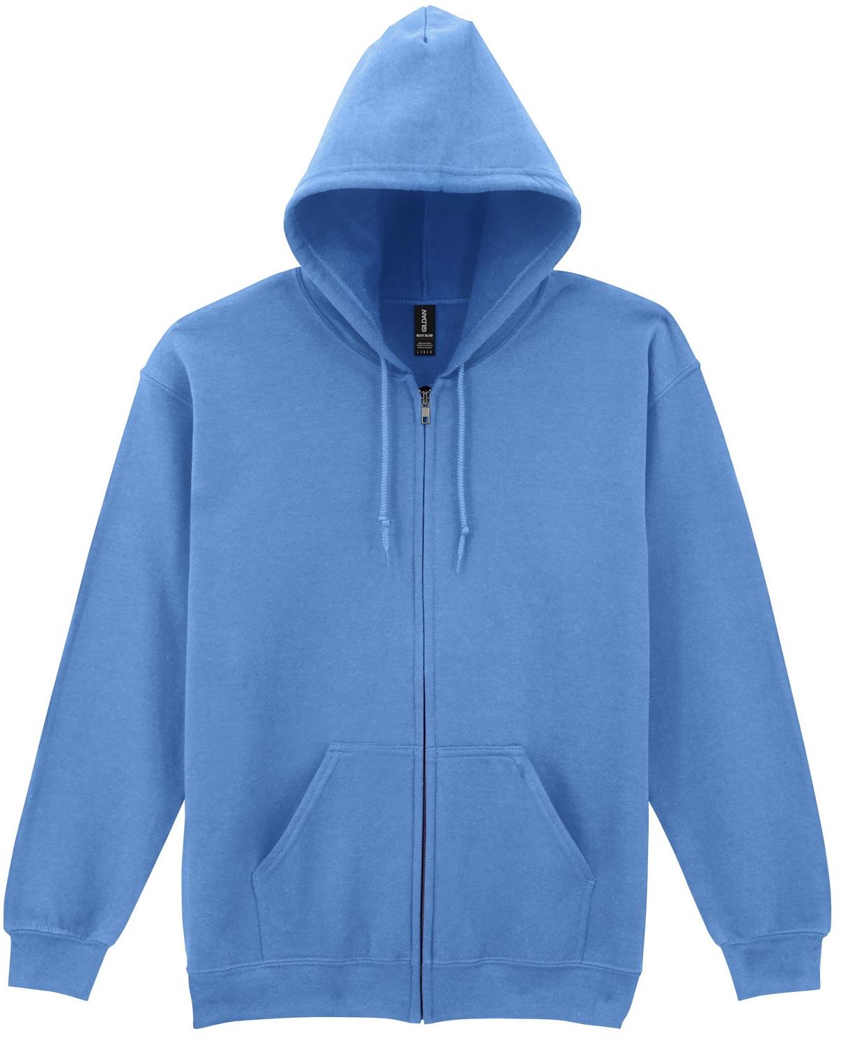 G18600 - Gildan Heavy Blend Open End 280 Regular Zip Hood Adult