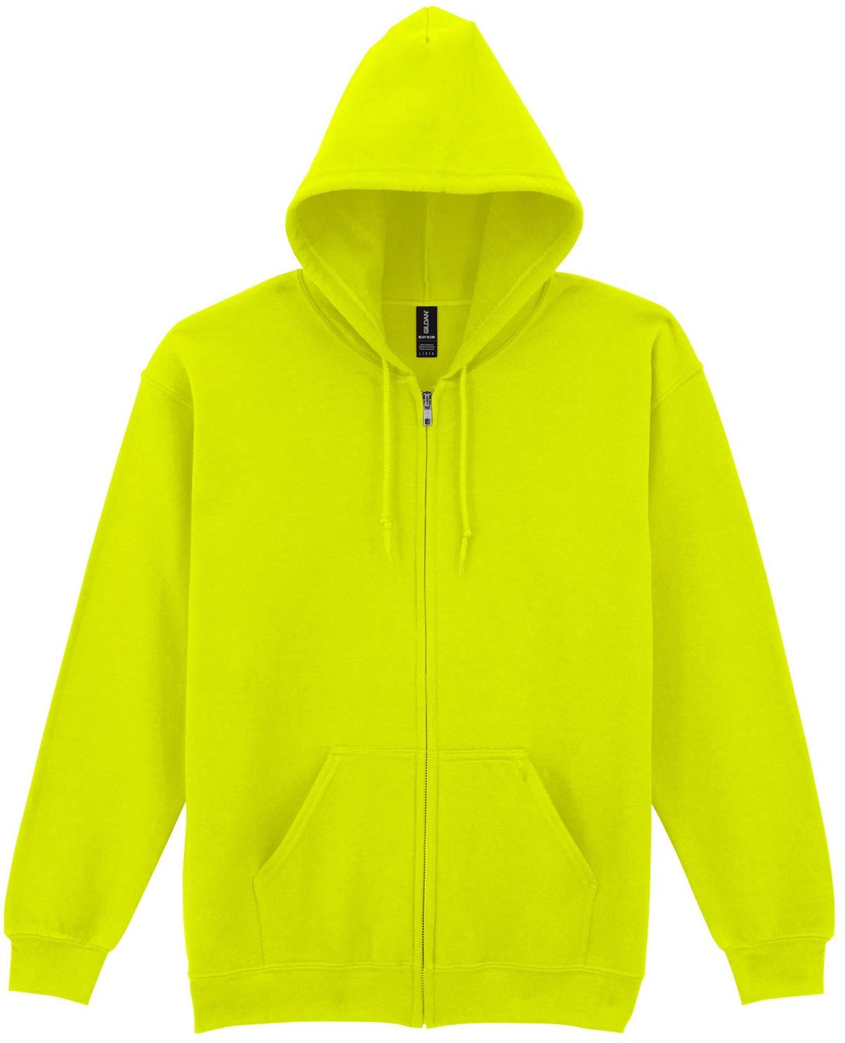 G18600 - Gildan Heavy Blend Open End 280 Regular Zip Hood Adult