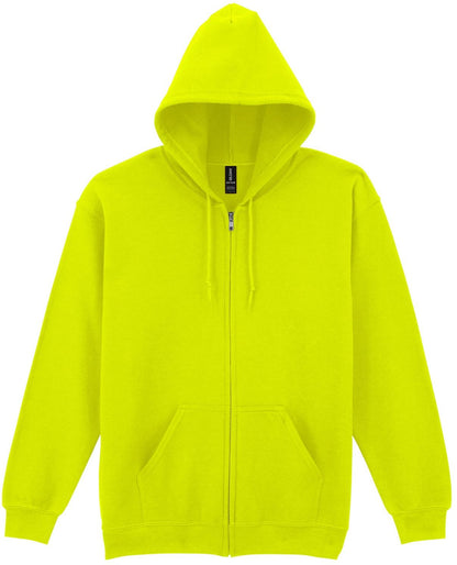 G18600 - Gildan Heavy Blend Open End 280 Regular Zip Hood Adult