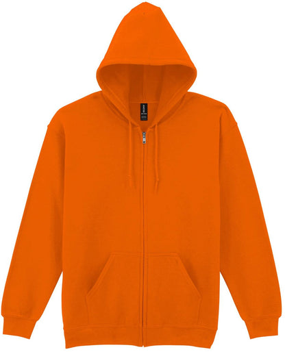 G18600 - Gildan Heavy Blend Open End 280 Regular Zip Hood Adult