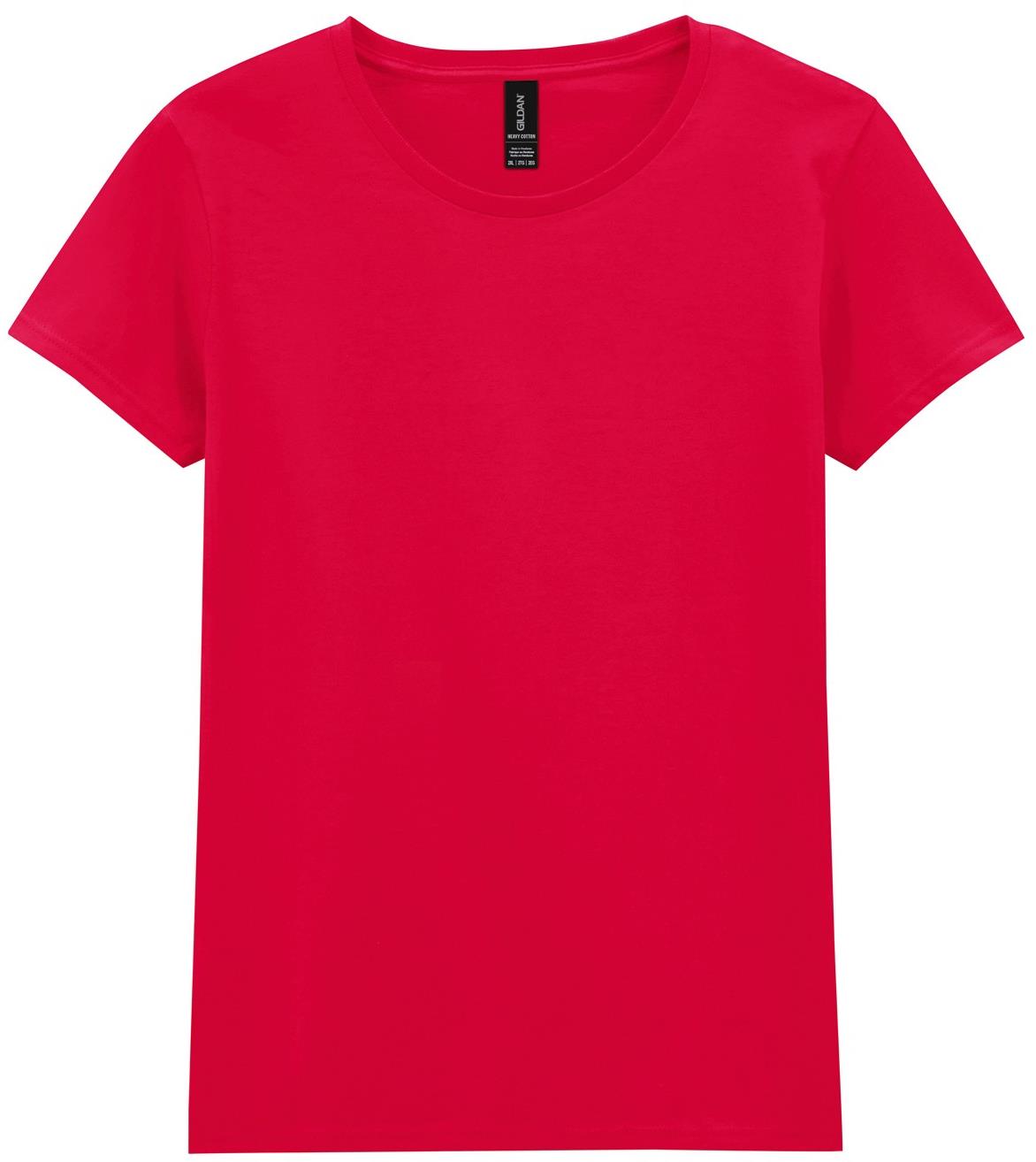 G5000L - Gildan Heavy Cotton Open End 180 Regular Tee Ladies