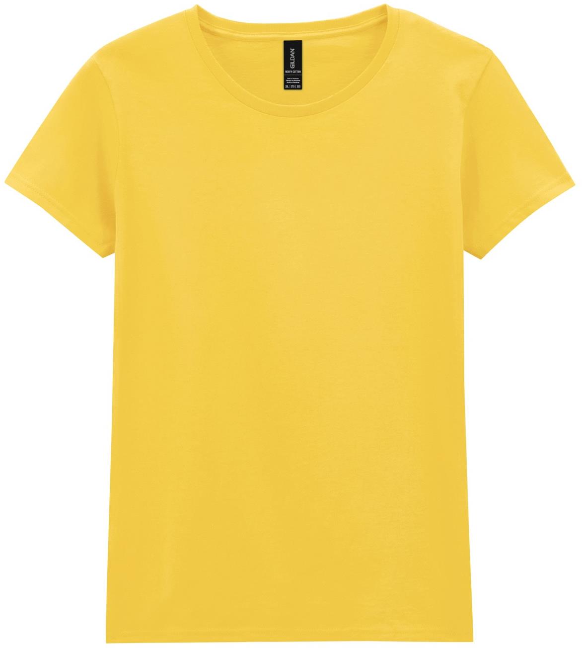 G5000L - Gildan Heavy Cotton Open End 180 Regular Tee Ladies
