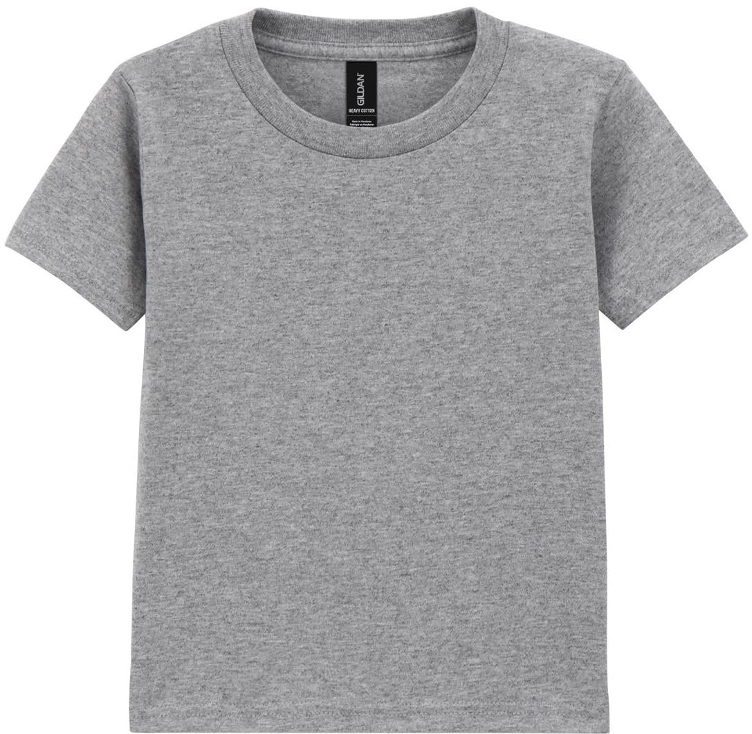 G5100P - Gildan Heavy Cotton Open End 180 Regular Tee Toddler