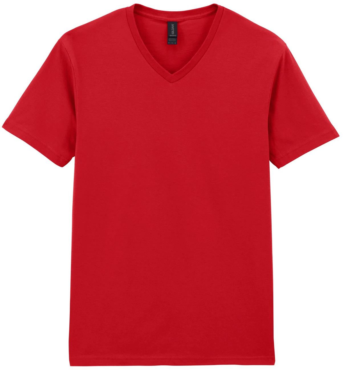 G64V00 - Gildan Softstyle Ringspun 150 Regular Fit V Neck Tee Adult