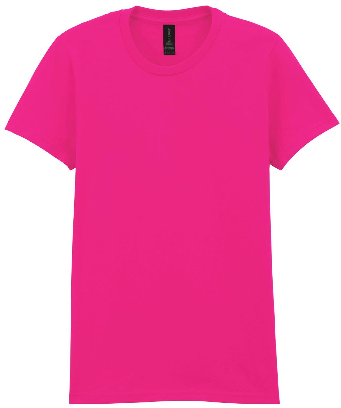 G65000L - Gildan Softstyle Midweight Ringspun 185 Regular Tee Ladies
