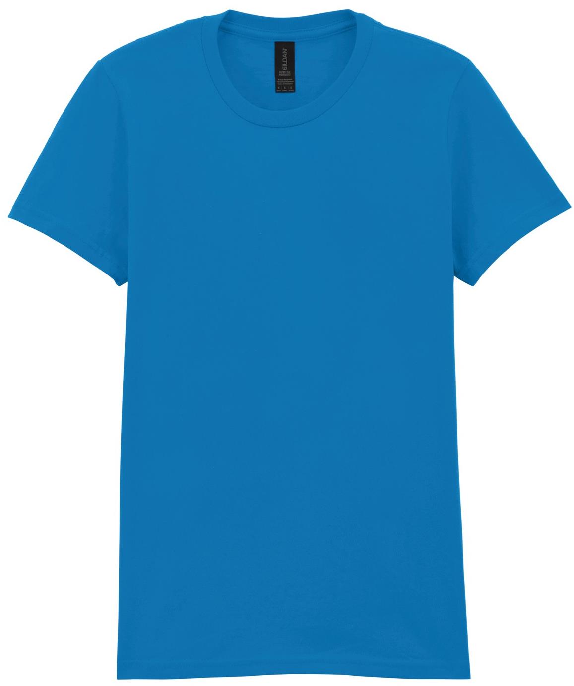 G65000L - Gildan Softstyle Midweight Ringspun 185 Regular Tee Ladies