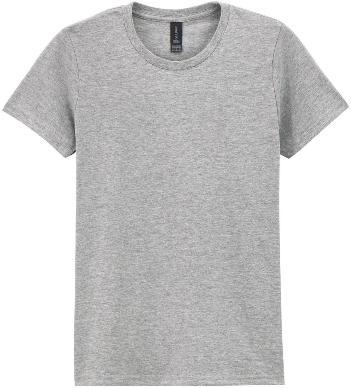 G65000L - Gildan Softstyle Midweight Ringspun 185 Regular Tee Ladies