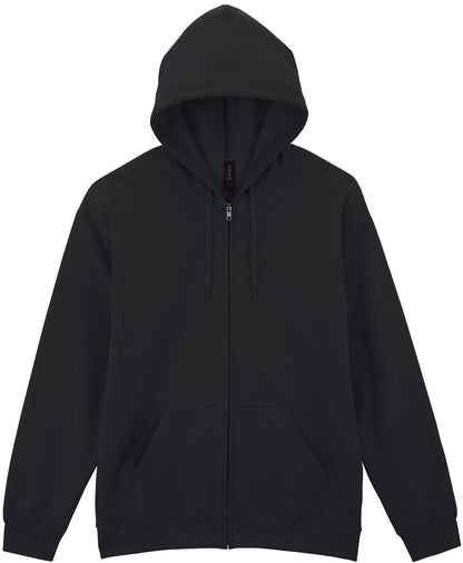 GSF600 - Gildan Softstyle Midweight Ringspun 285 Regular Zip Hood Adult