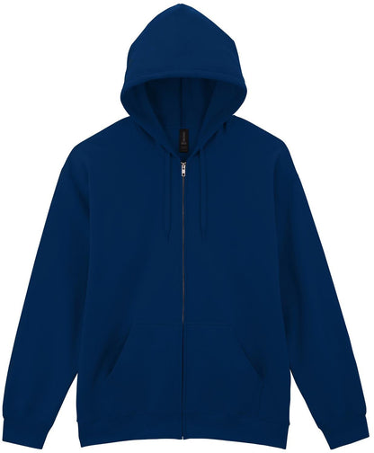 GSF600 - Gildan Softstyle Midweight Ringspun 285 Regular Zip Hood Adult