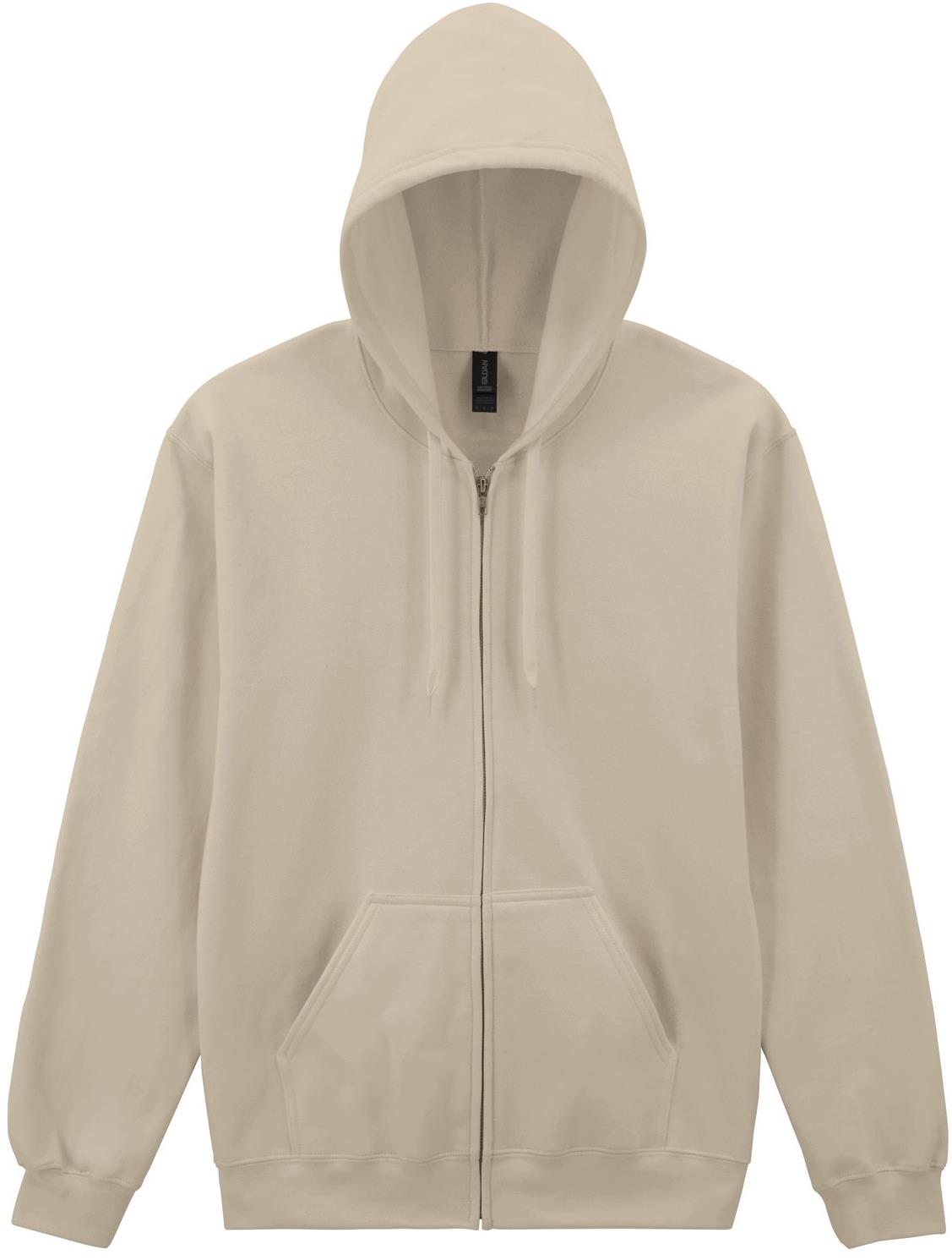 GSF600 - Gildan Softstyle Midweight Ringspun 285 Regular Zip Hood Adult