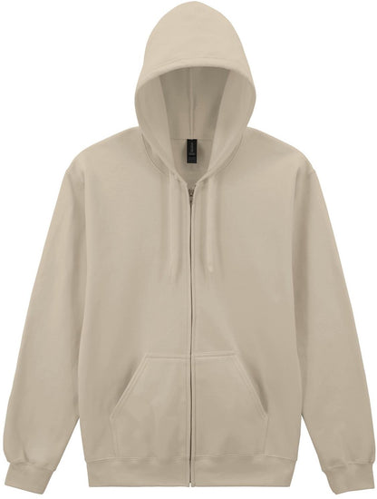 GSF600 - Gildan Softstyle Midweight Ringspun 285 Regular Zip Hood Adult