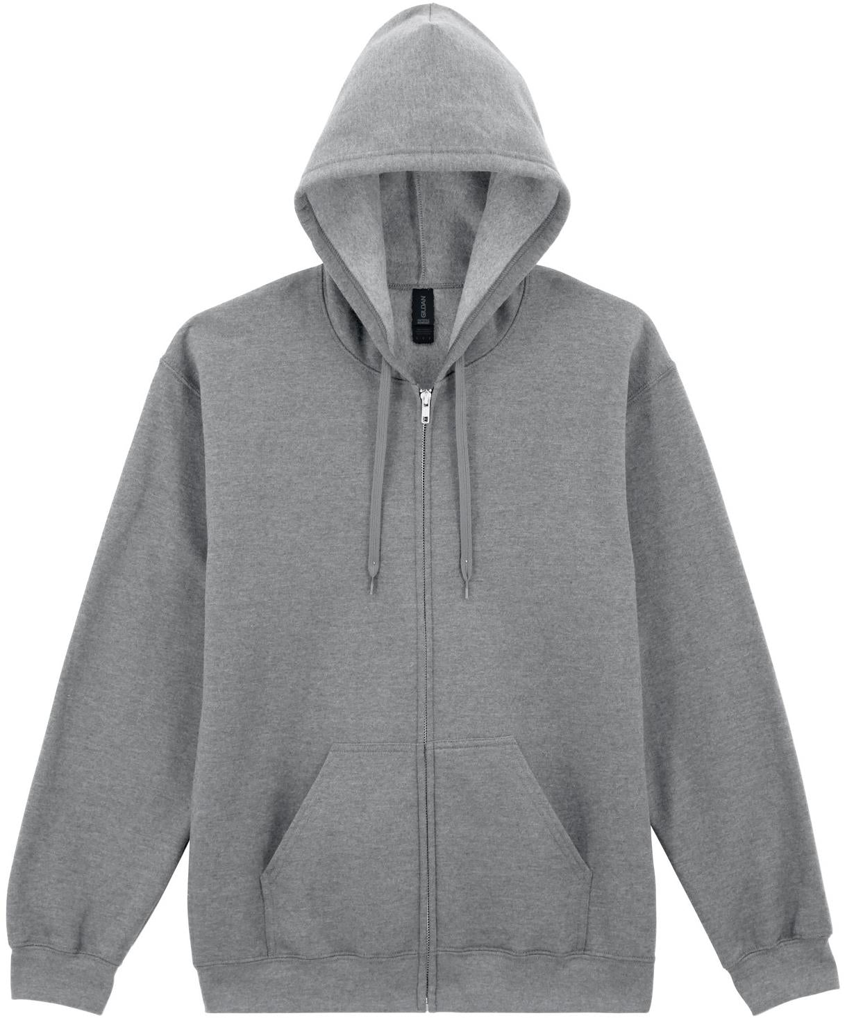 GSF600 - Gildan Softstyle Midweight Ringspun 285 Regular Zip Hood Adult