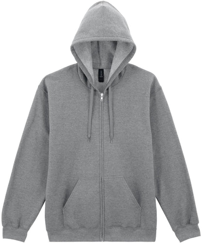 GSF600 - Gildan Softstyle Midweight Ringspun 285 Regular Zip Hood Adult