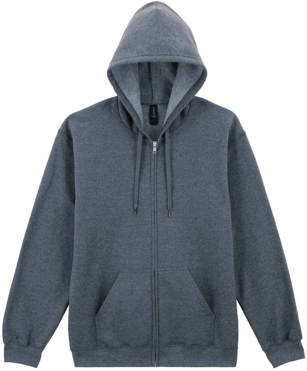 GSF600 - Gildan Softstyle Midweight Ringspun 285 Regular Zip Hood Adult