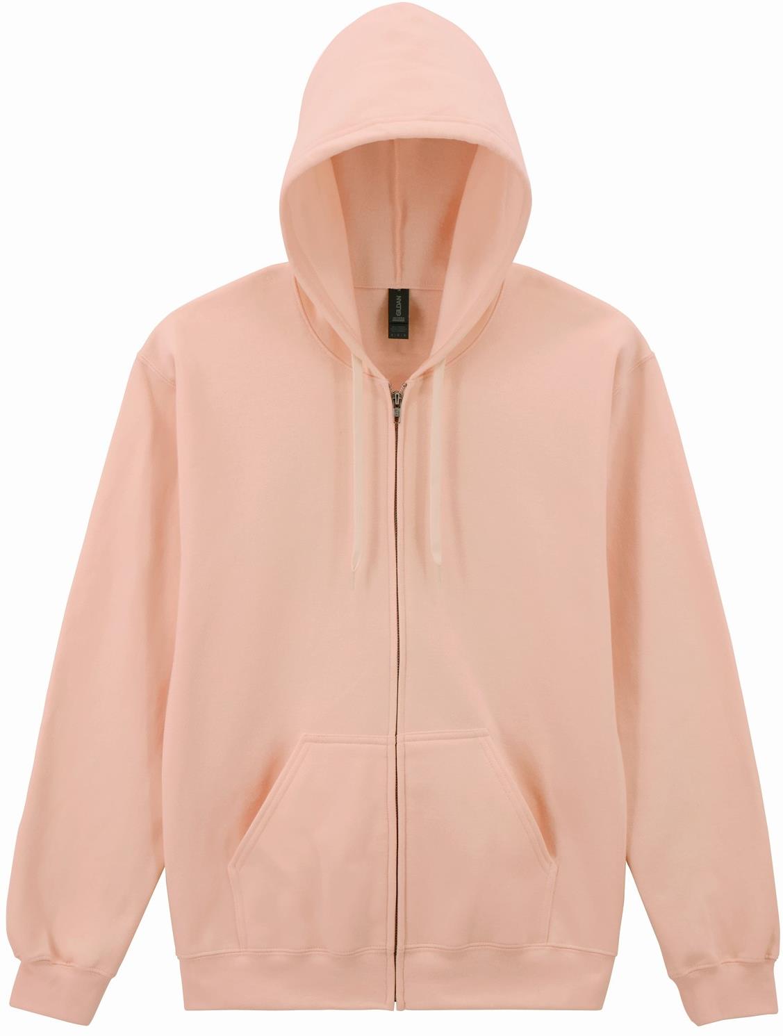 GSF600 - Gildan Softstyle Midweight Ringspun 285 Regular Zip Hood Adult