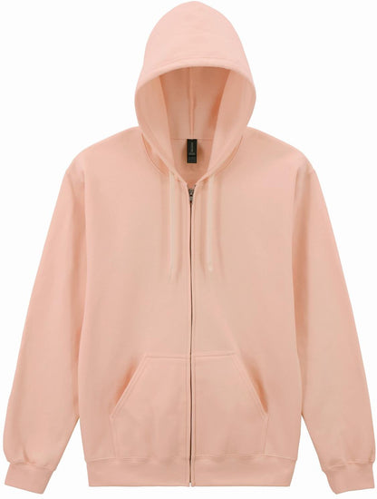 GSF600 - Gildan Softstyle Midweight Ringspun 285 Regular Zip Hood Adult