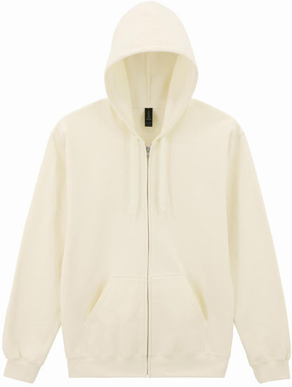 GSF600 - Gildan Softstyle Midweight Ringspun 285 Regular Zip Hood Adult